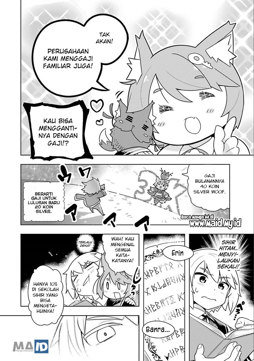 Wakamono no Kuro Mahou Hanare ga Shinkoku desu ga, Shuushoku shite Mitara Taiguu Iishi, Shachou mo Tsukaima mo Kawaikute Saikou desu Chapter 01 Gambar 27